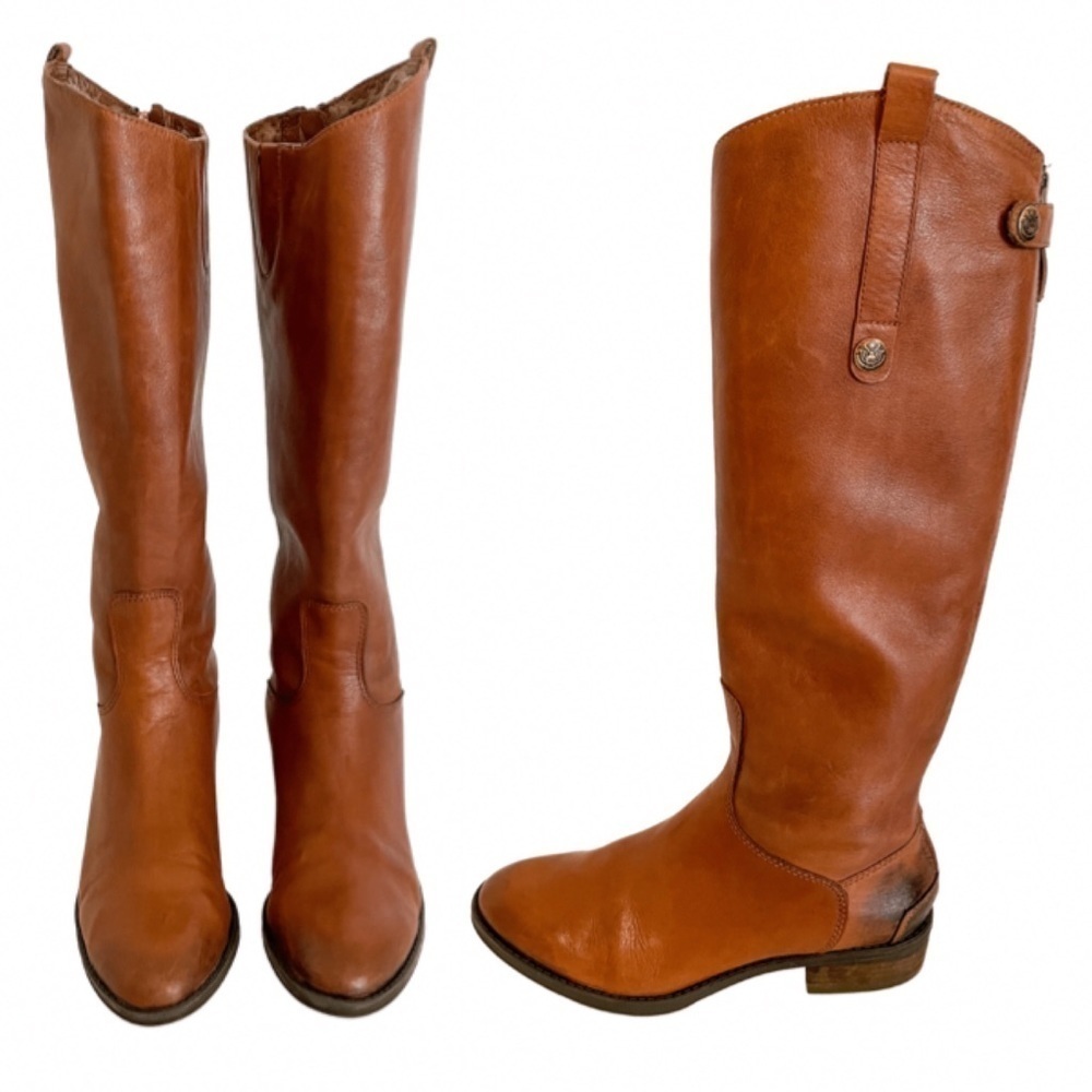 Sam Edelman Penny Tall Knee Riding Boots Brown 6.5